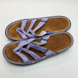 Naot Lavender Strappy Sandals 41